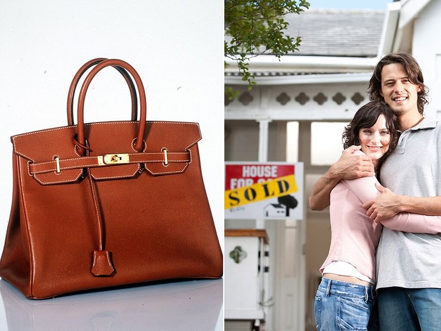 Comparison of Hermes Birkin bag and its high-quality alternative